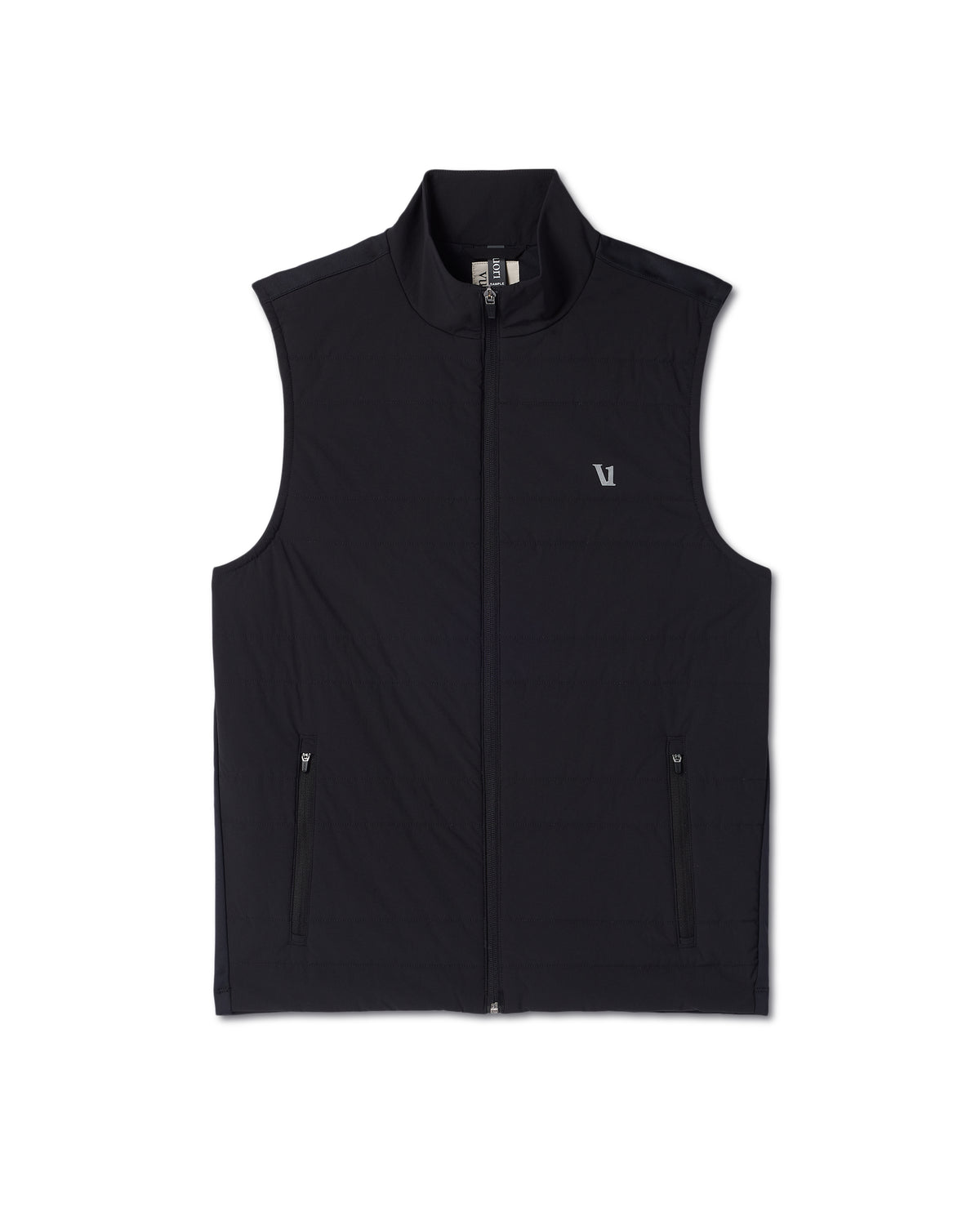 Vuori Sunday Insulated Hybrid Vest Men's Black Training Vest