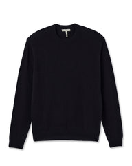 Vuori Berik Cashmere Sweater Men's Black Crewneck Sweater