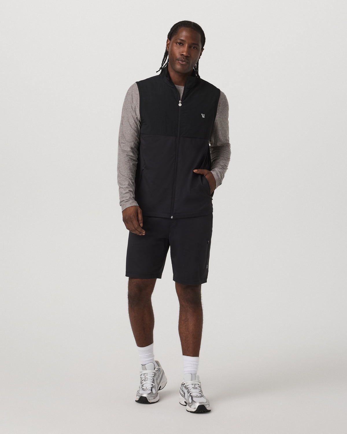 Vuori Sunday Element Vest Men's Black Vest
