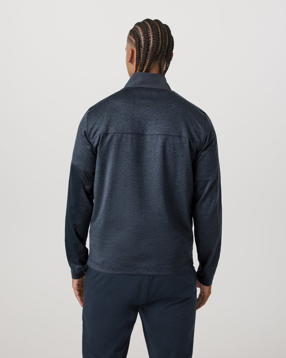 Vuori Sunday Insulated Hybrid Jacket Men's Ink Heather Jacket