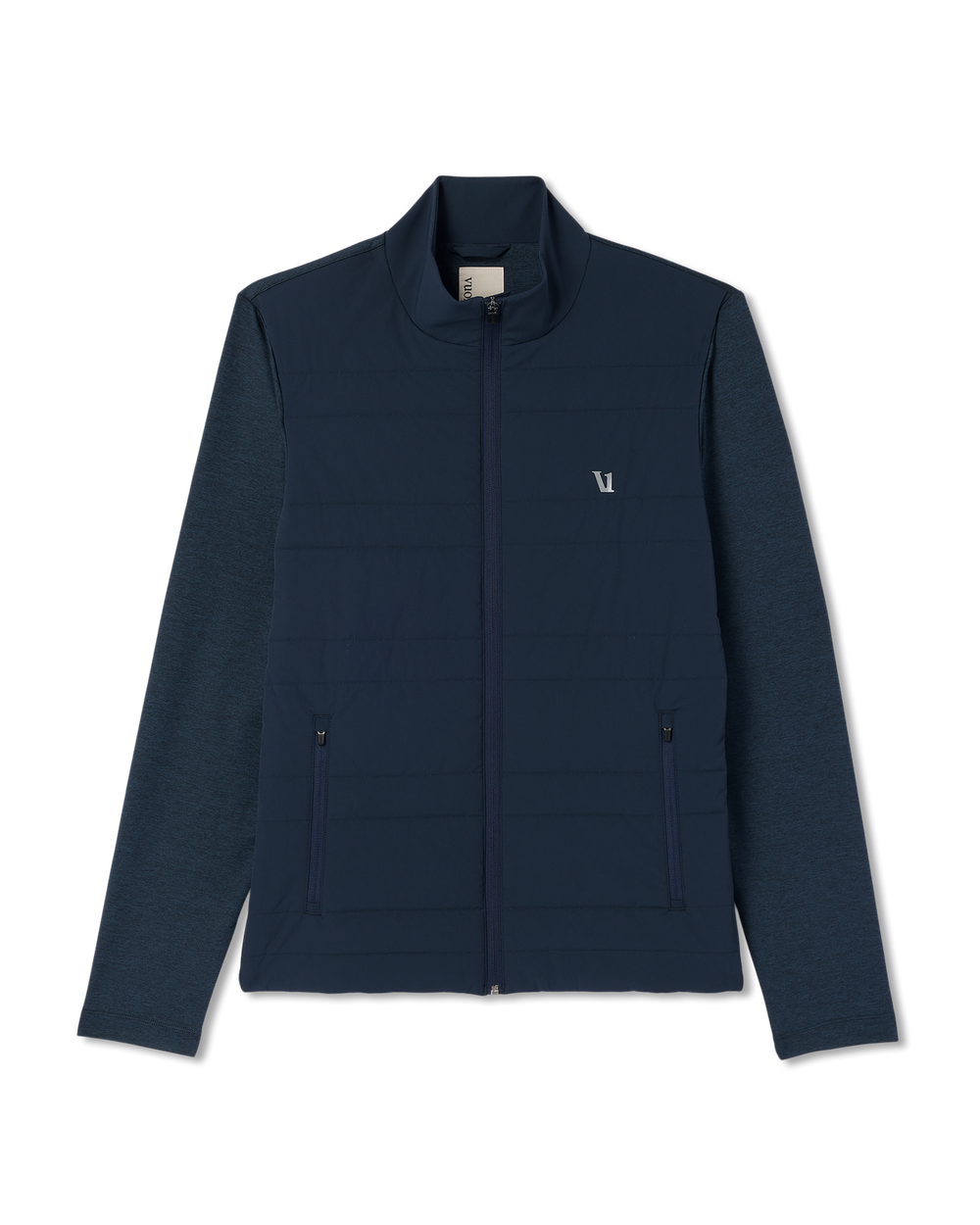Vuori Sunday Insulated Hybrid Jacket Men's Ink Heather Jacket