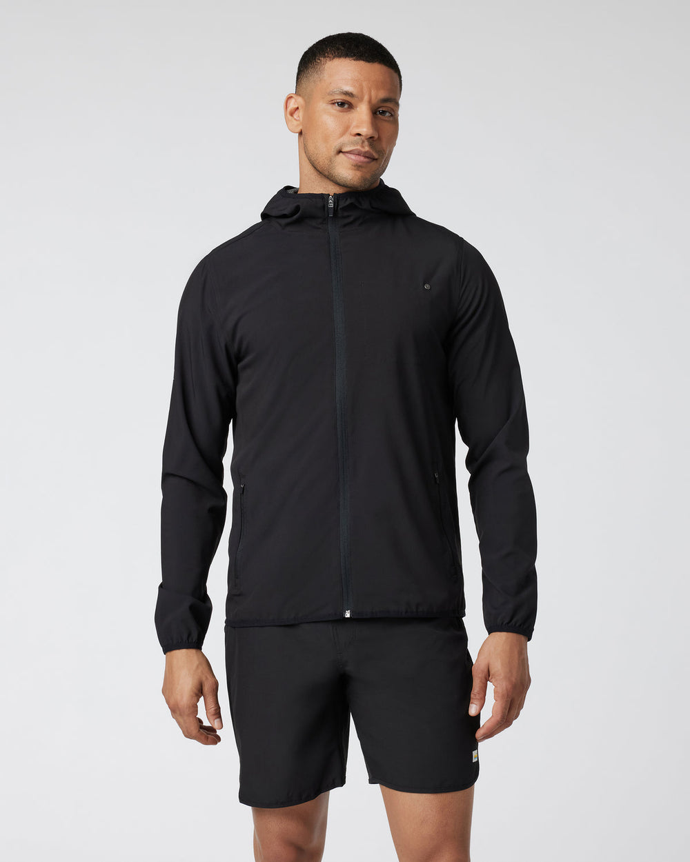 Vuori Outdoor Trainer Shell Men's Black Trainer Jacket