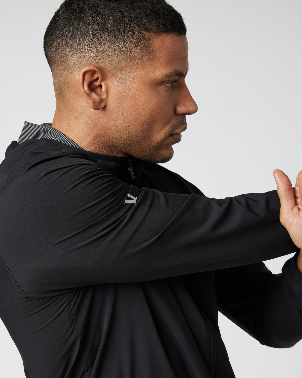 Vuori Outdoor Trainer Shell Men's Black Trainer Jacket