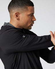Vuori Outdoor Trainer Shell Men's Black Trainer Jacket