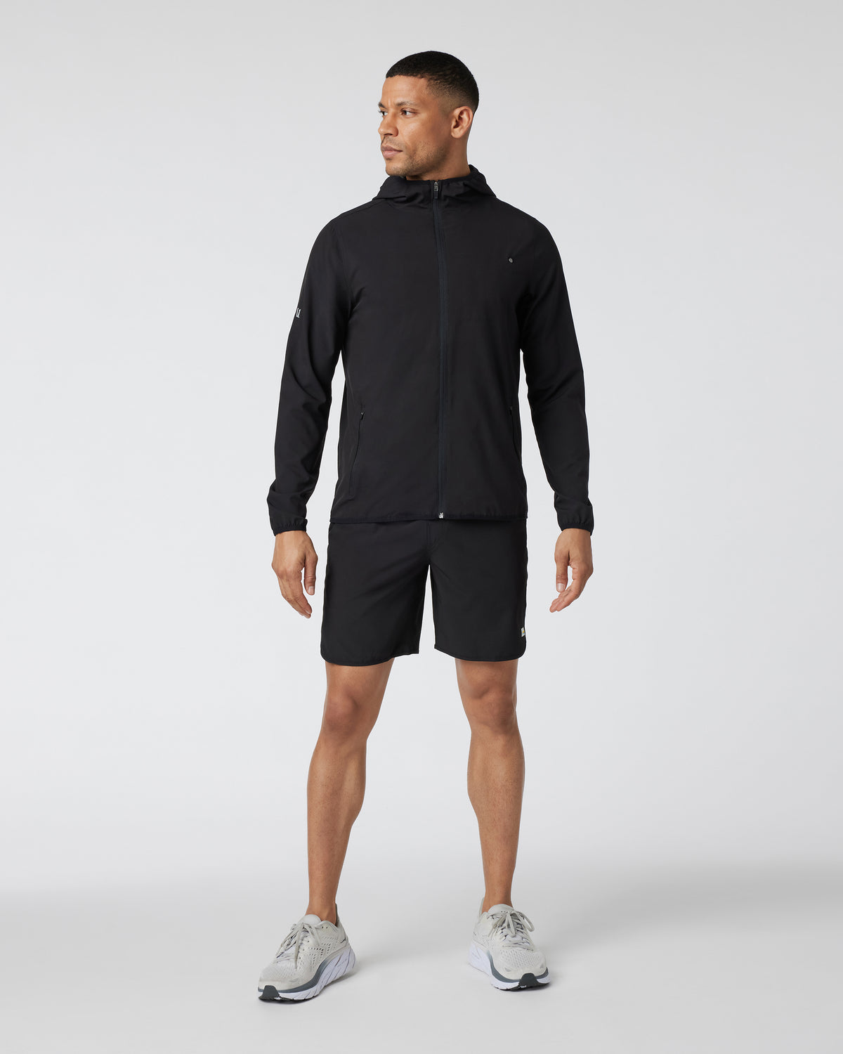 Vuori Outdoor Trainer Shell Men's Black Trainer Jacket