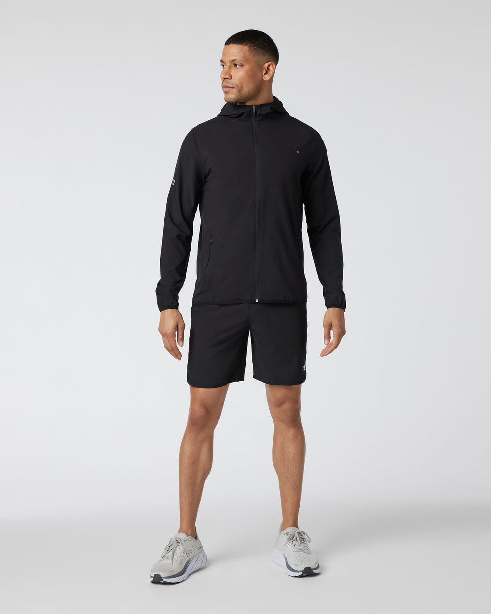 Vuori Outdoor Trainer Shell Men's Black Trainer Jacket