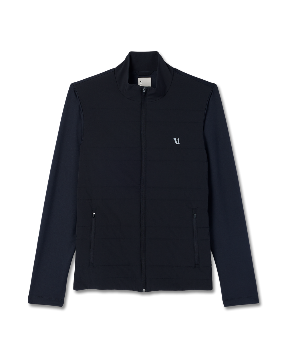 Vuori Sunday Insulated Hybrid Jacket Men's Black Training Jacket