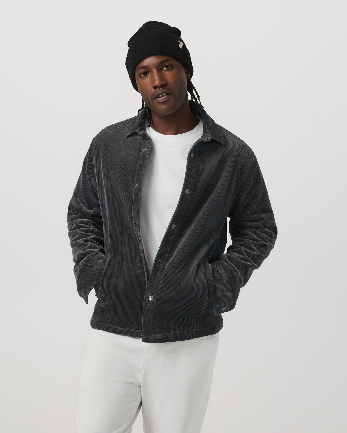 Vuori Vuori Cord Jacket Men's Dark Pewter Corduroy Jacket