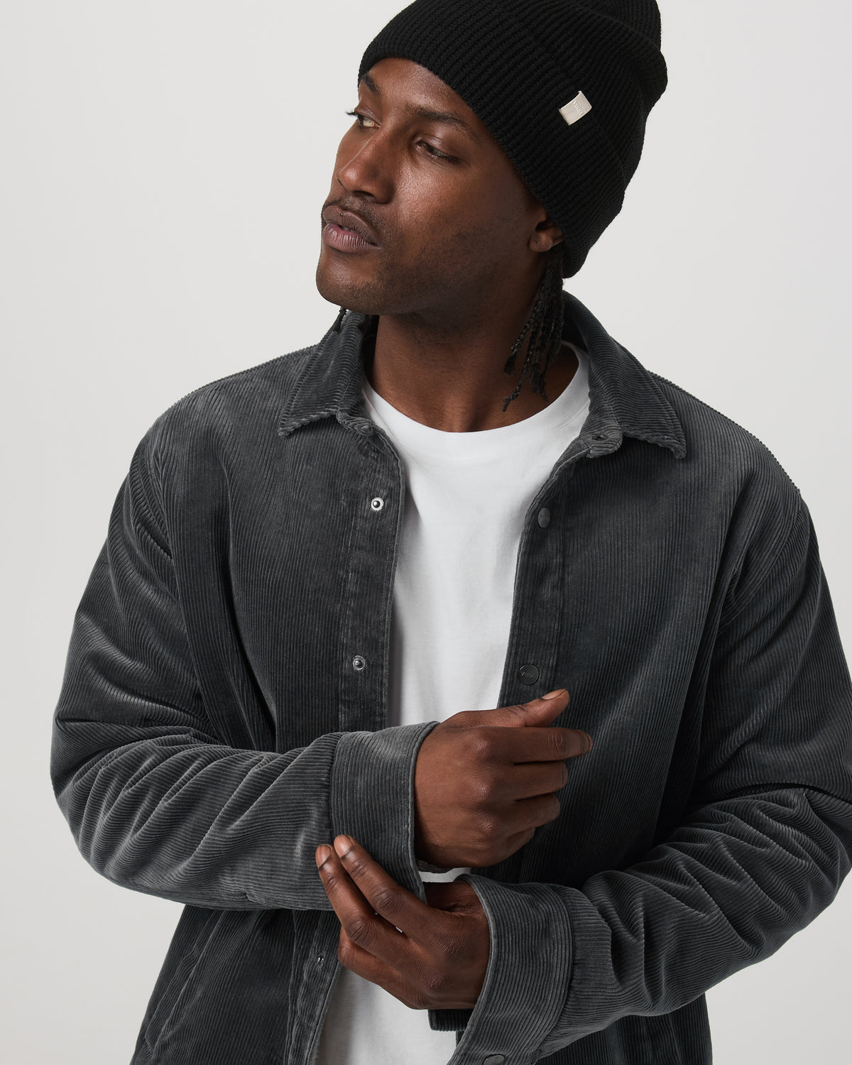 Vuori Vuori Cord Jacket Men's Dark Pewter Corduroy Jacket
