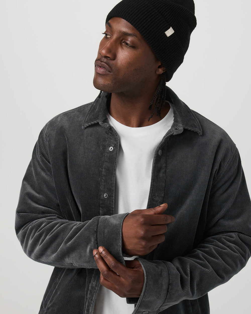 Vuori Vuori Cord Jacket Men's Dark Pewter Corduroy Jacket