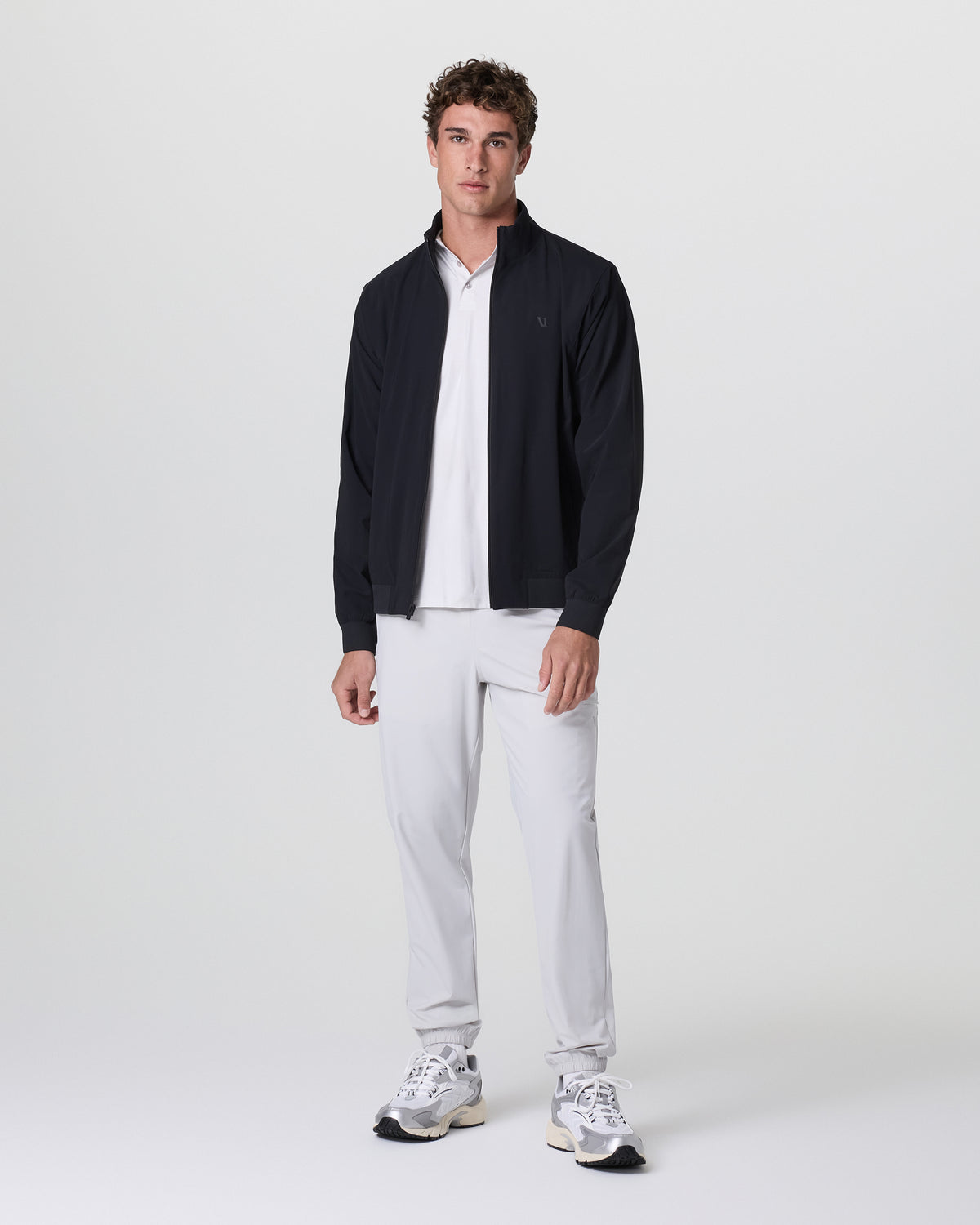Vuori Fleet Jacket Men's Black Lightweight Jacket