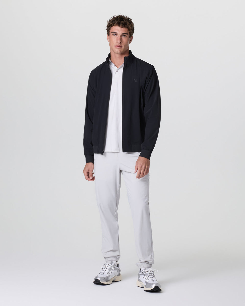 Vuori Fleet Jacket Men's Black Lightweight Jacket
