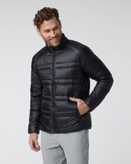 Vuori Coordinate Down Jacket Men's Black Insulated Jacket