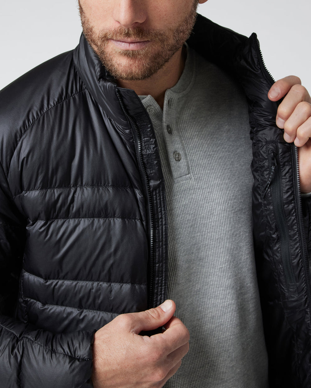 Vuori Coordinate Down Jacket Men's Black Insulated Jacket