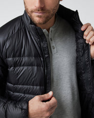 Vuori Coordinate Down Jacket Men's Black Insulated Jacket