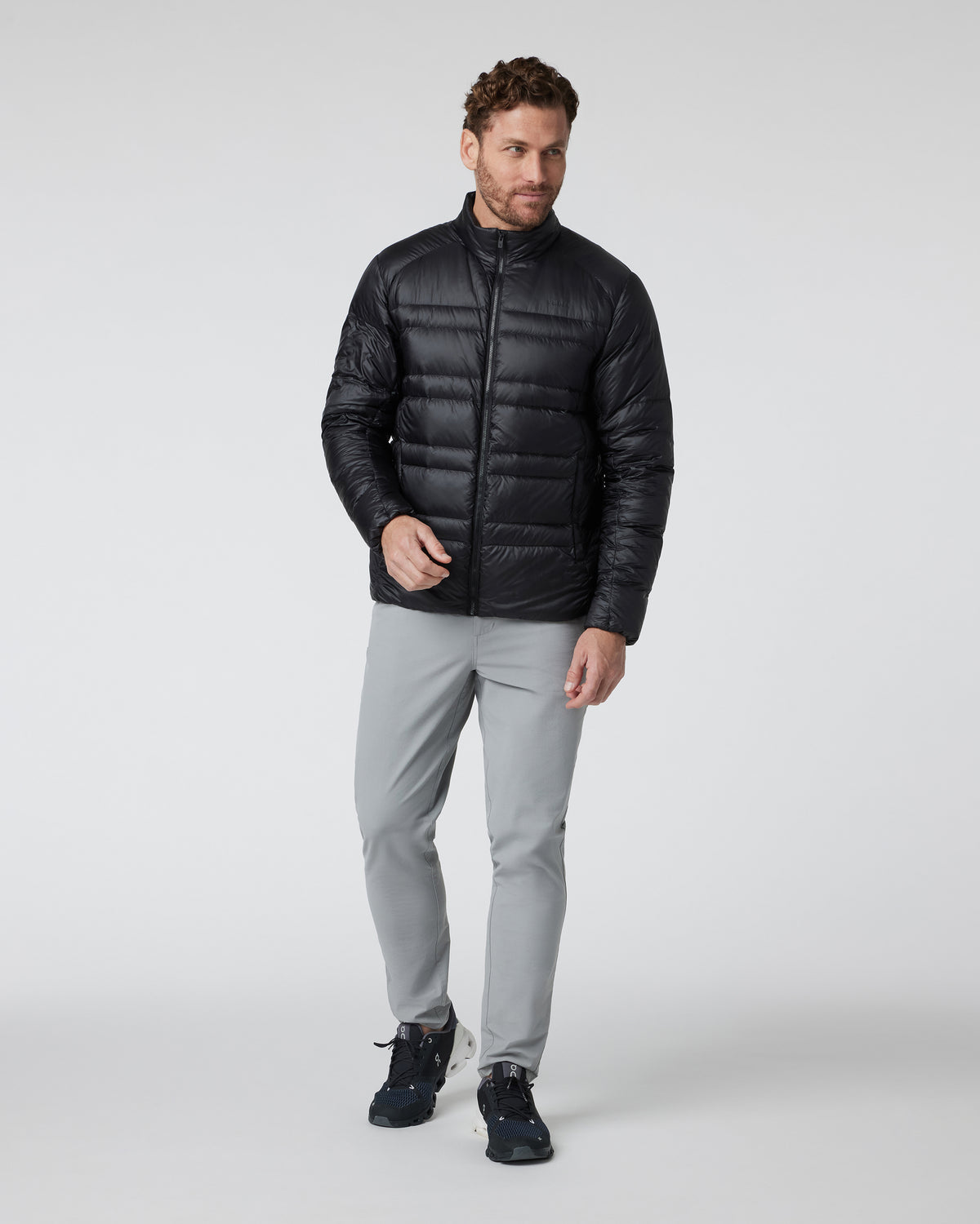 Vuori Coordinate Down Jacket Men's Black Insulated Jacket