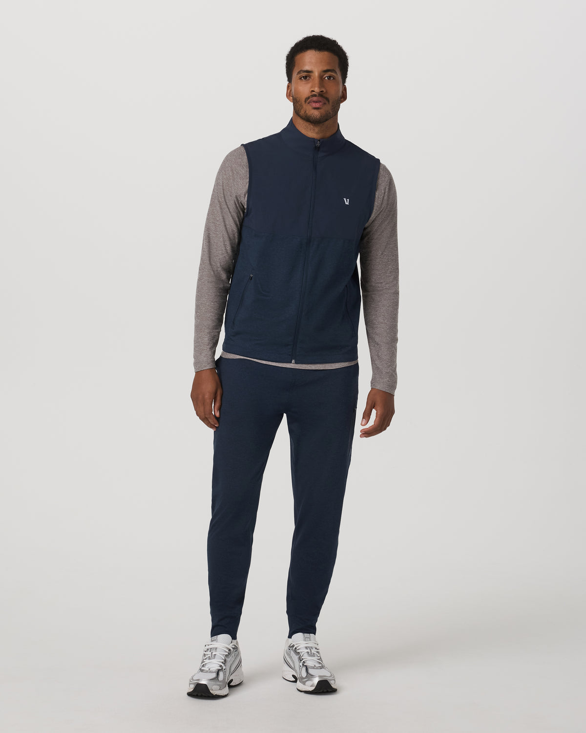 Vuori Sunday Element Vest Men's Ink Heather Vest