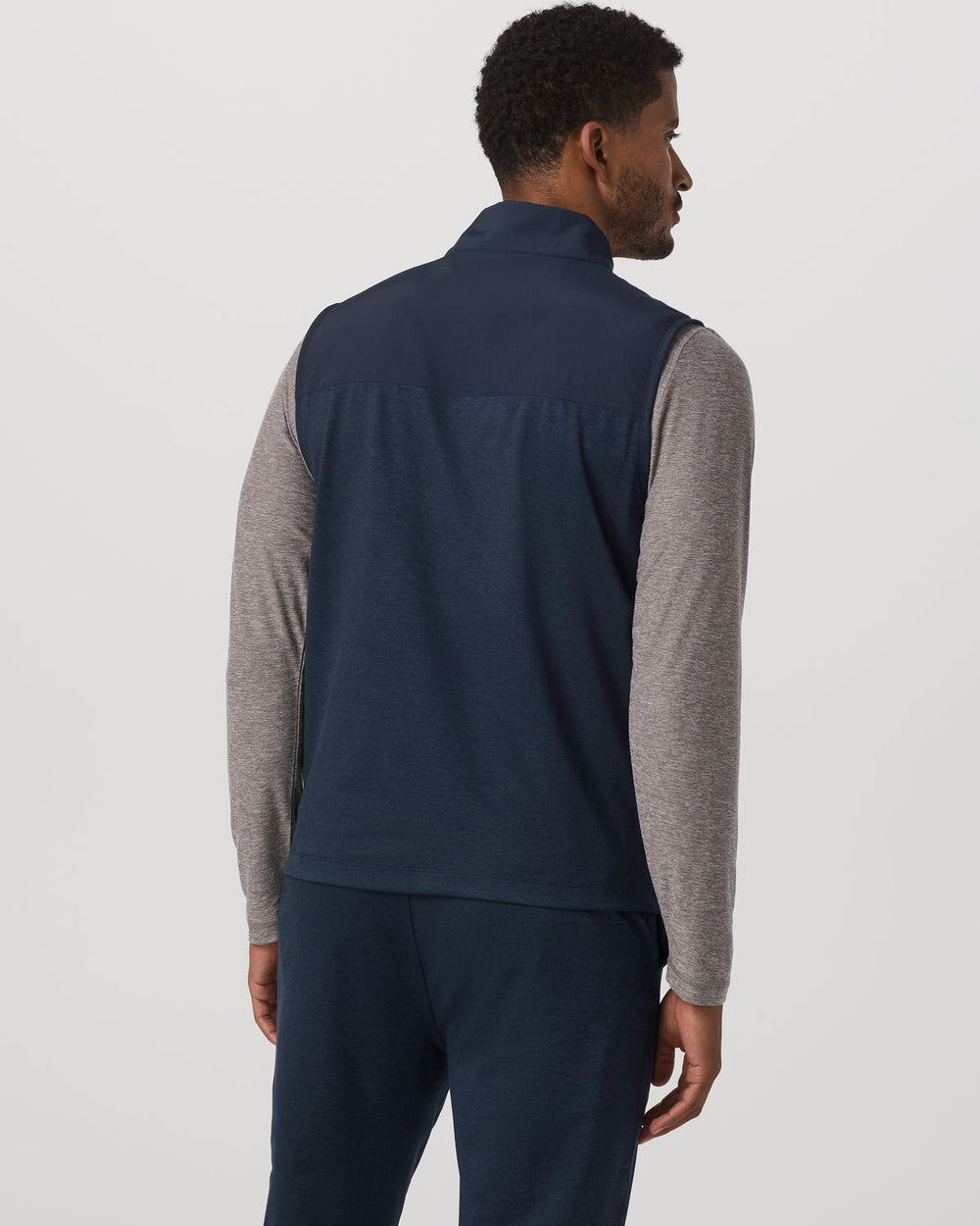 Vuori Sunday Element Vest Men's Ink Heather Vest