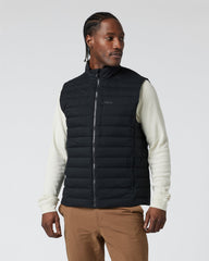 Vuori Steadfast Insulated Vest Men's Black Down Vest
