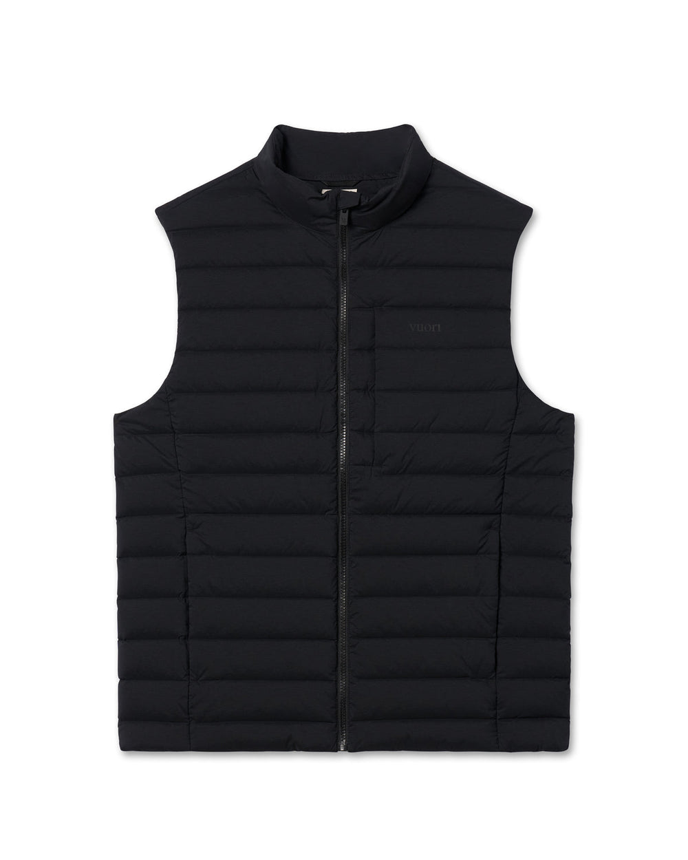Vuori Steadfast Insulated Vest Men's Black Down Vest