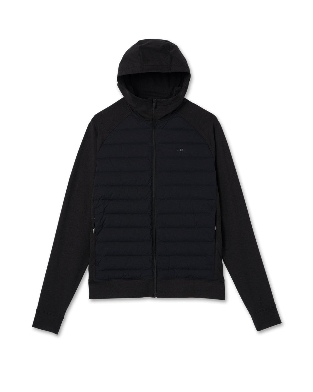 Vuori Steadfast Insulated Hybrid Men's Black Down Jacket