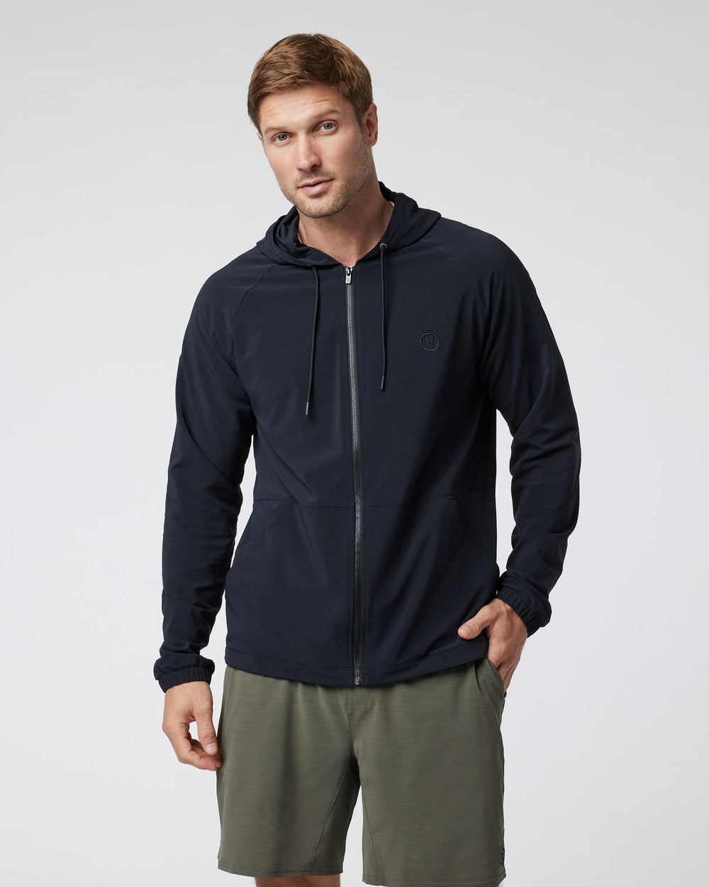Vuori Elevate Kore Jacket Men's Black Athletic Jacket