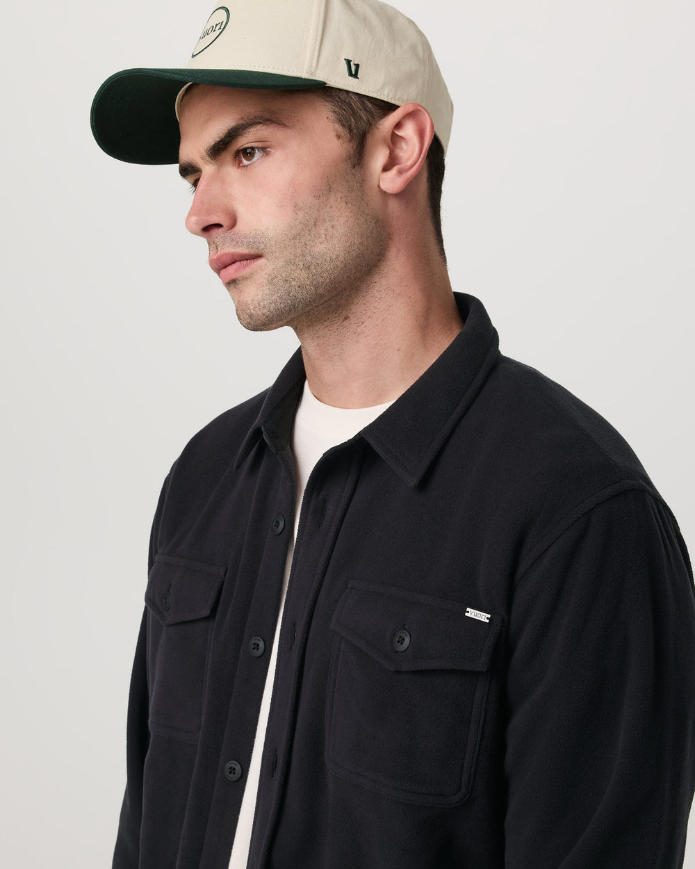 Vuori Aspen Shirt Jacket Black