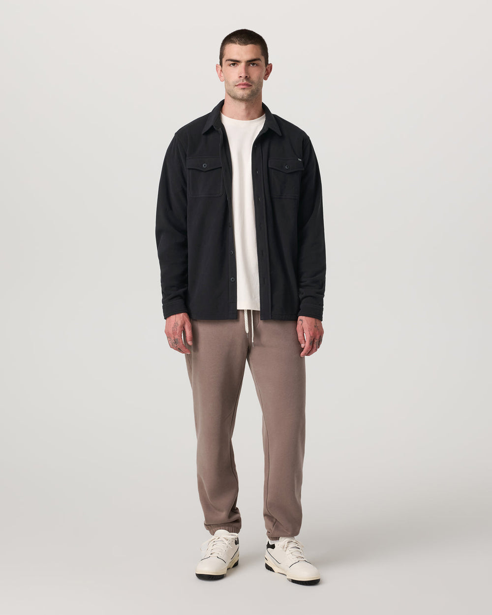 Vuori Aspen Shirt Jacket Black