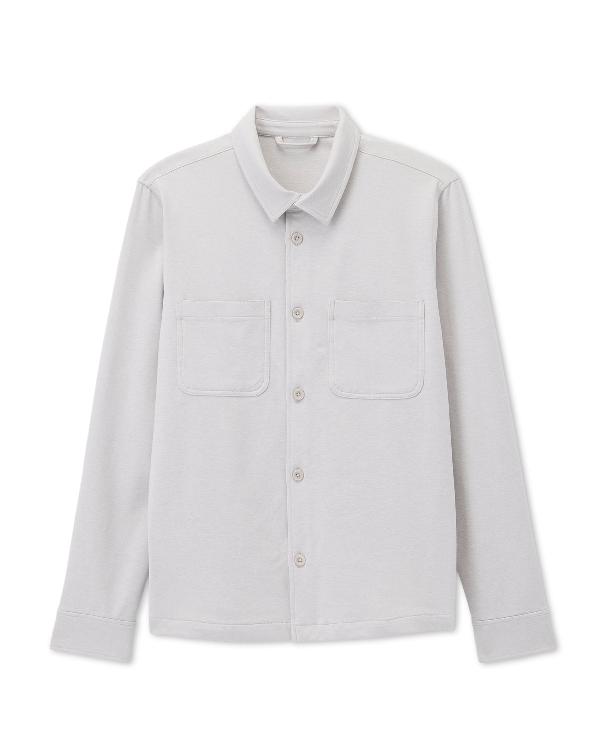 Vuori Coronado Shirt Jacket Salt Heather