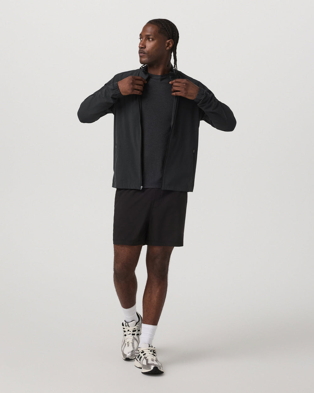Vuori Venture Track Jacket Men's Black Track Jacket