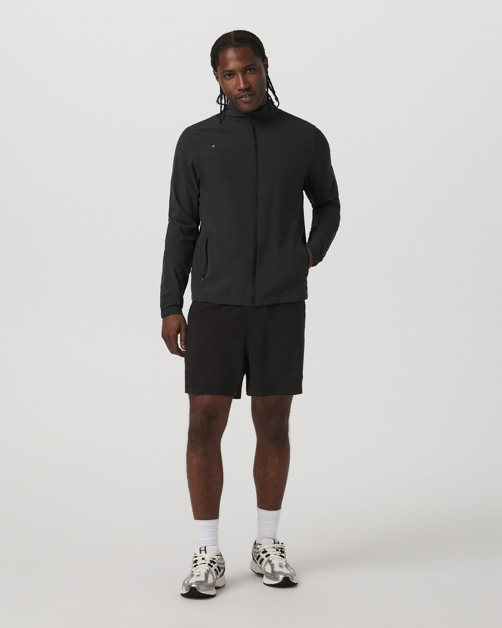 Vuori Venture Track Jacket Men's Black Track Jacket