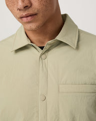Vuori Nomad Insulated Shirt Jacket Men's Celery Seed Jacket