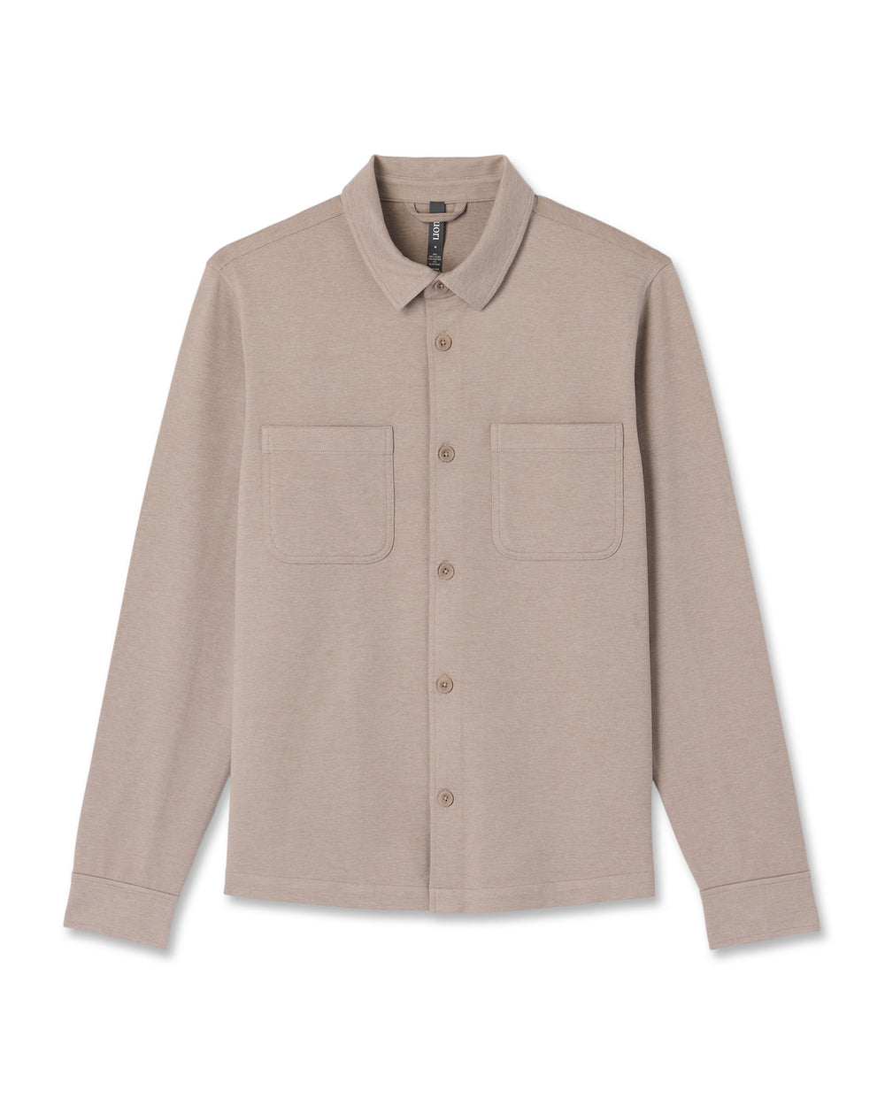 Vuori Coronado Shirt Jacket Men's Pumice Heather Shirt Jacket