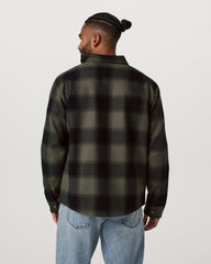 Vuori Range Shirt Jacket 2.0 Men's Oregano Plaid Jacket