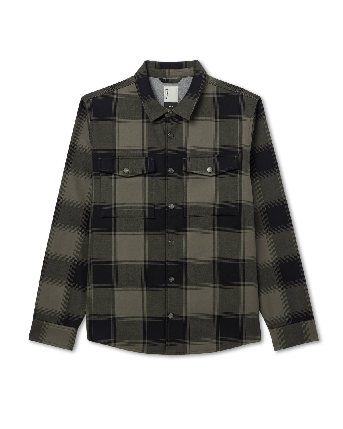 Vuori Range Shirt Jacket 2.0 Men's Oregano Plaid Jacket