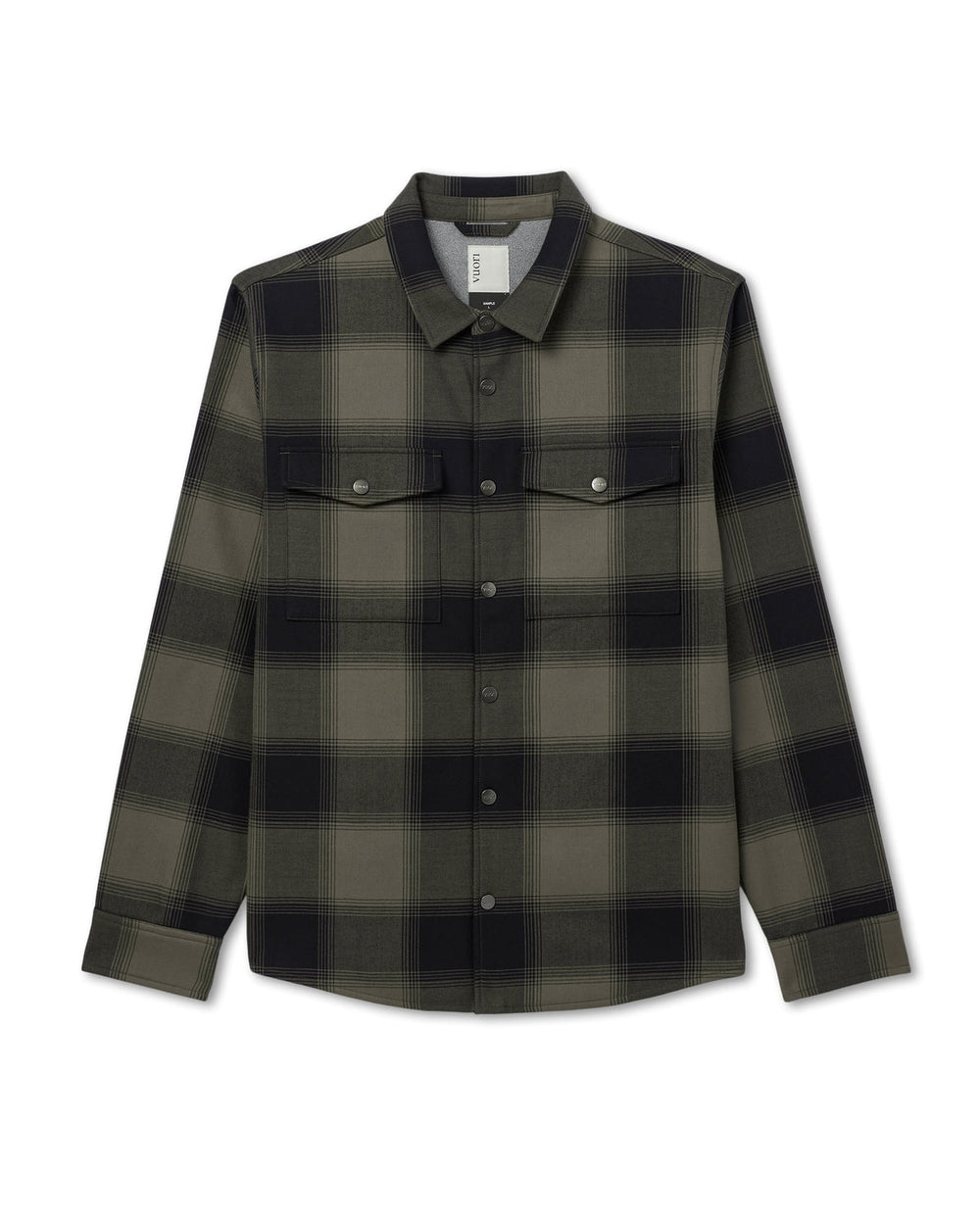 Vuori Range Shirt Jacket 2.0 Men's Oregano Plaid Jacket