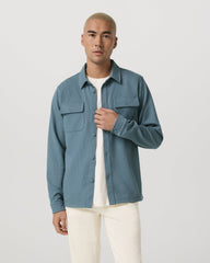 Vuori Waffle Shirt Jacket Versatile Men's Abyss Shirt Jacket