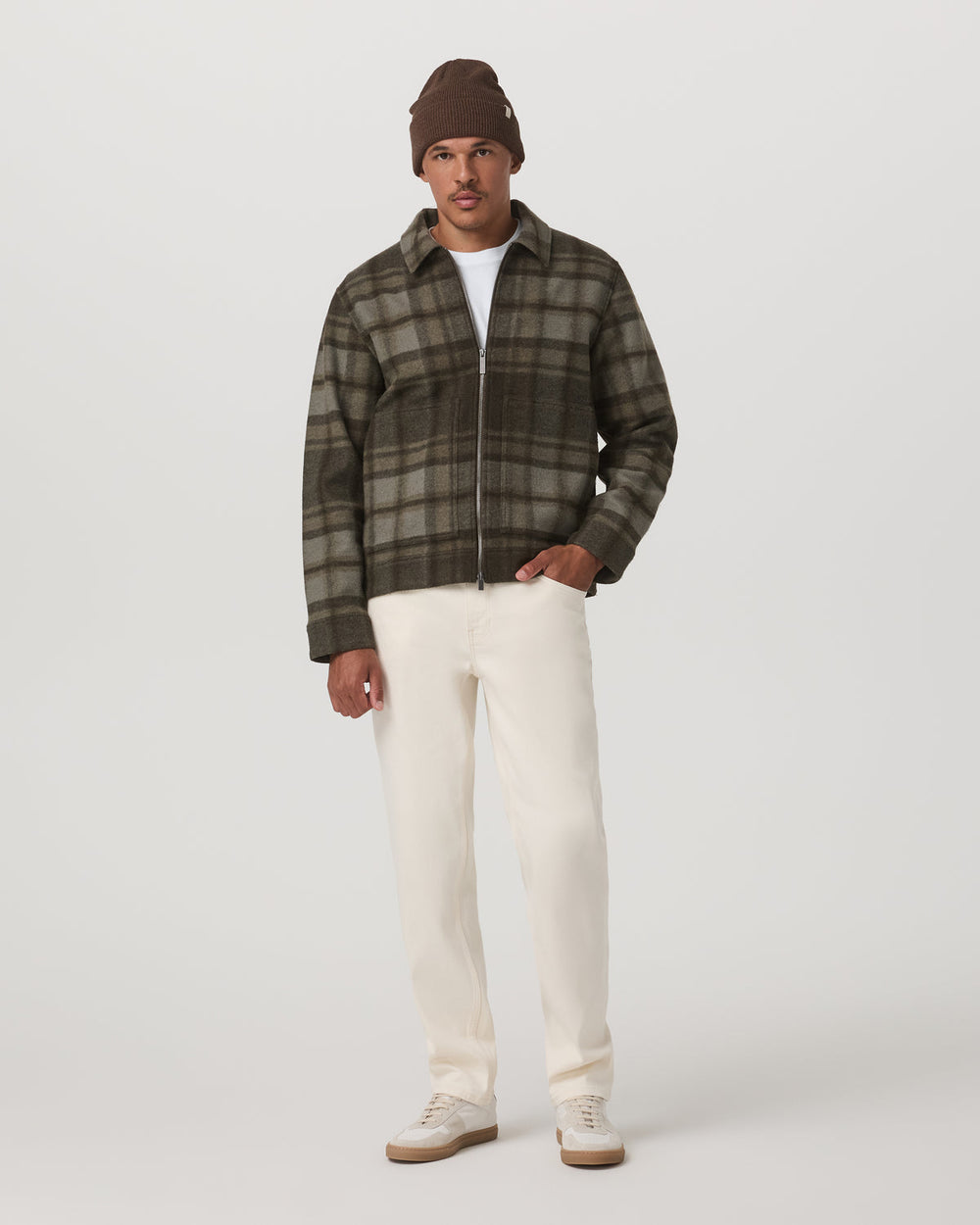 Vuori Ballard Jacket Men's Oregano Fleece Jacket