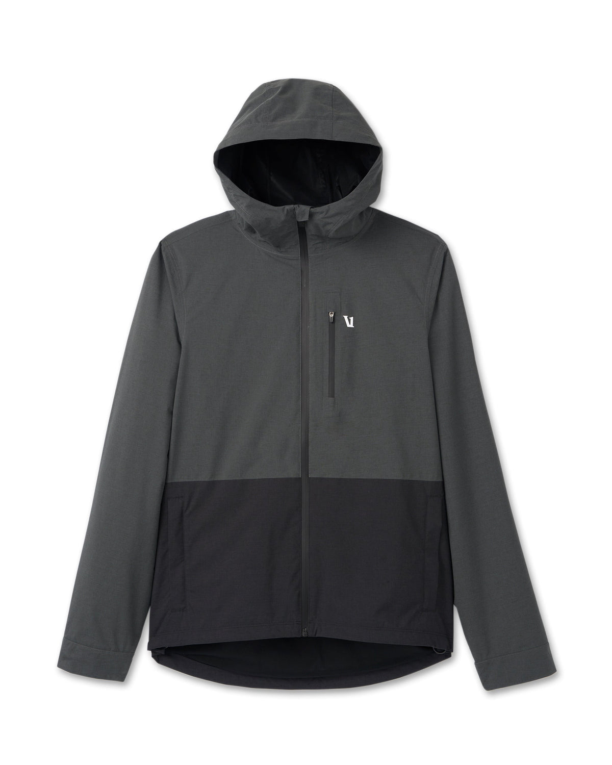 Vuori Oahu Rain Jacket Men's Shale Lightweight Jacket