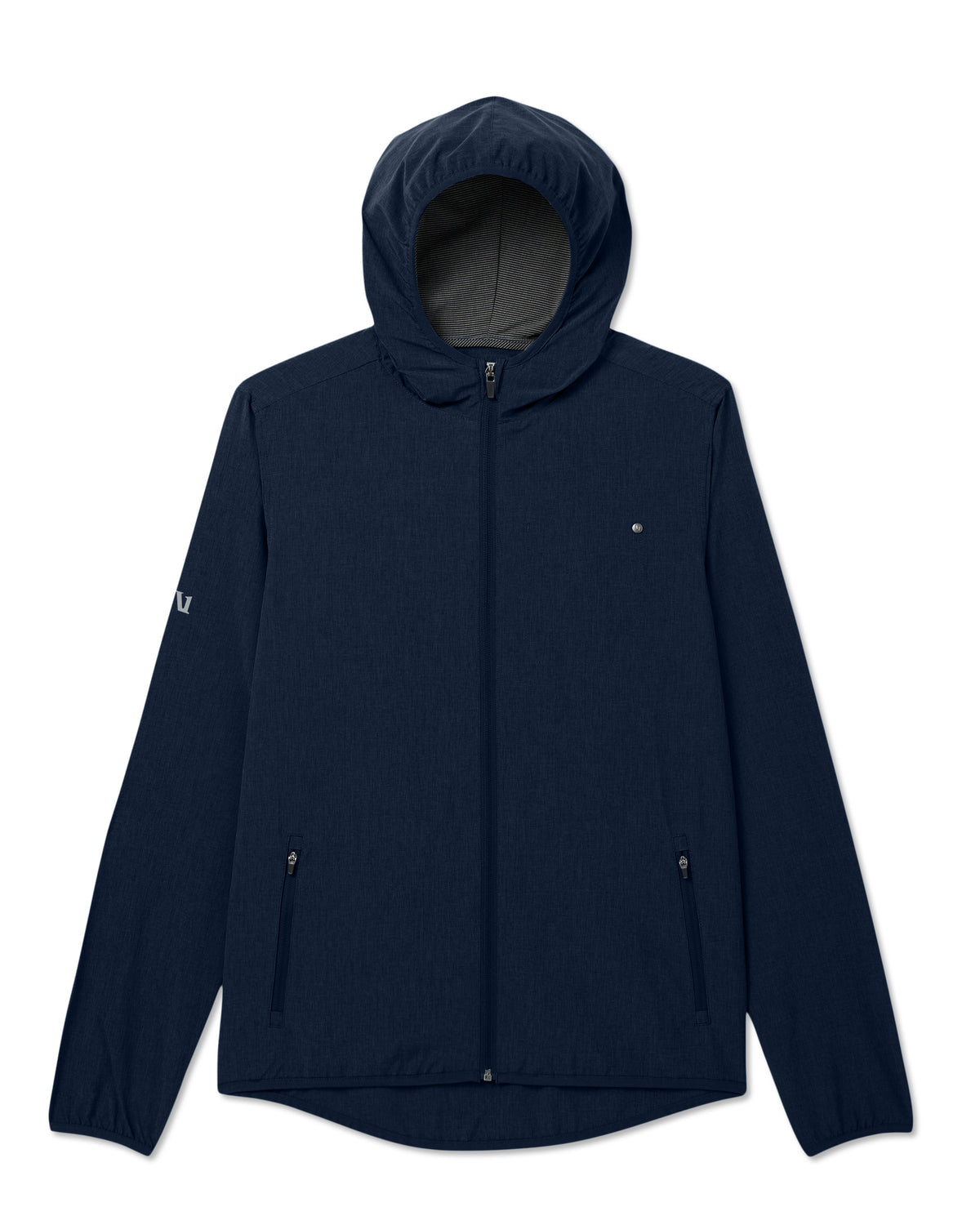 Vuori Outdoor Trainer Shell Men's Lightweight Full-Zip Ink Jacket