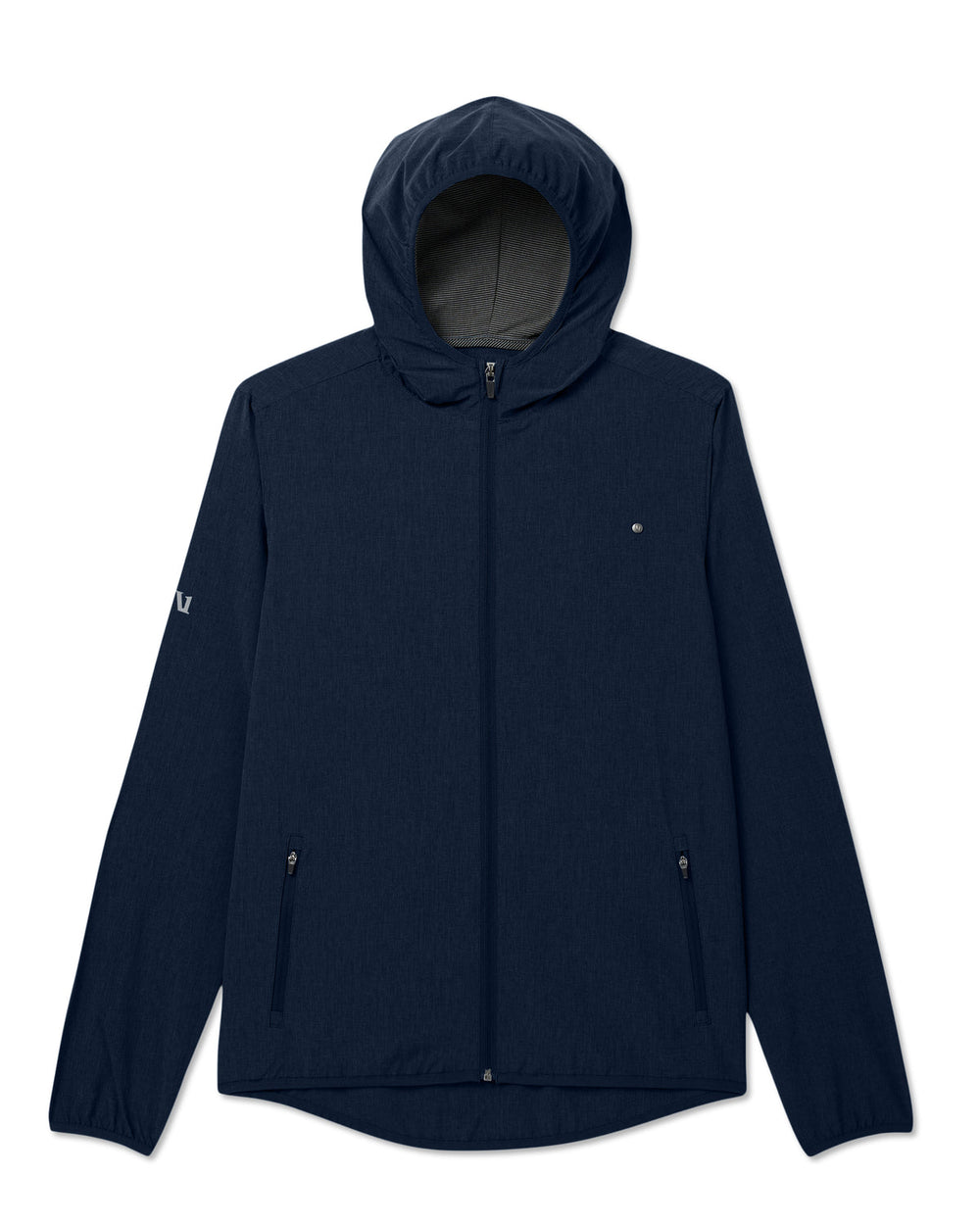 Vuori Outdoor Trainer Shell Men's Lightweight Full-Zip Ink Jacket