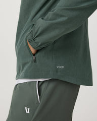 Vuori Venture Track Jacket Men's Agate Green Workout Jacket