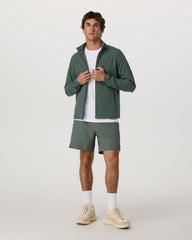 Vuori Venture Track Jacket Men's Agate Green Workout Jacket