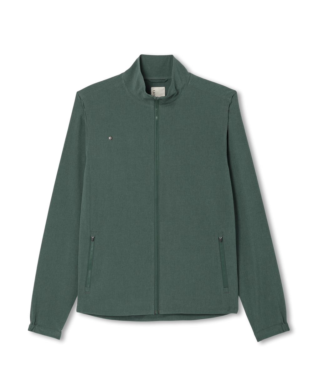 Vuori Venture Track Jacket Men's Agate Green Workout Jacket