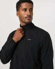 Vuori Terrain Jacket Men's Black Lightweight Running Shell
