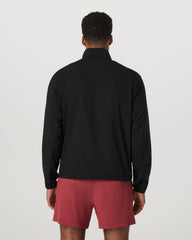 Vuori Terrain Jacket Men's Black Lightweight Running Shell
