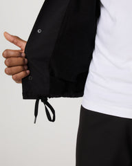 Vuori V1 Coach Jacket Men's Black Vintage Style Jacket