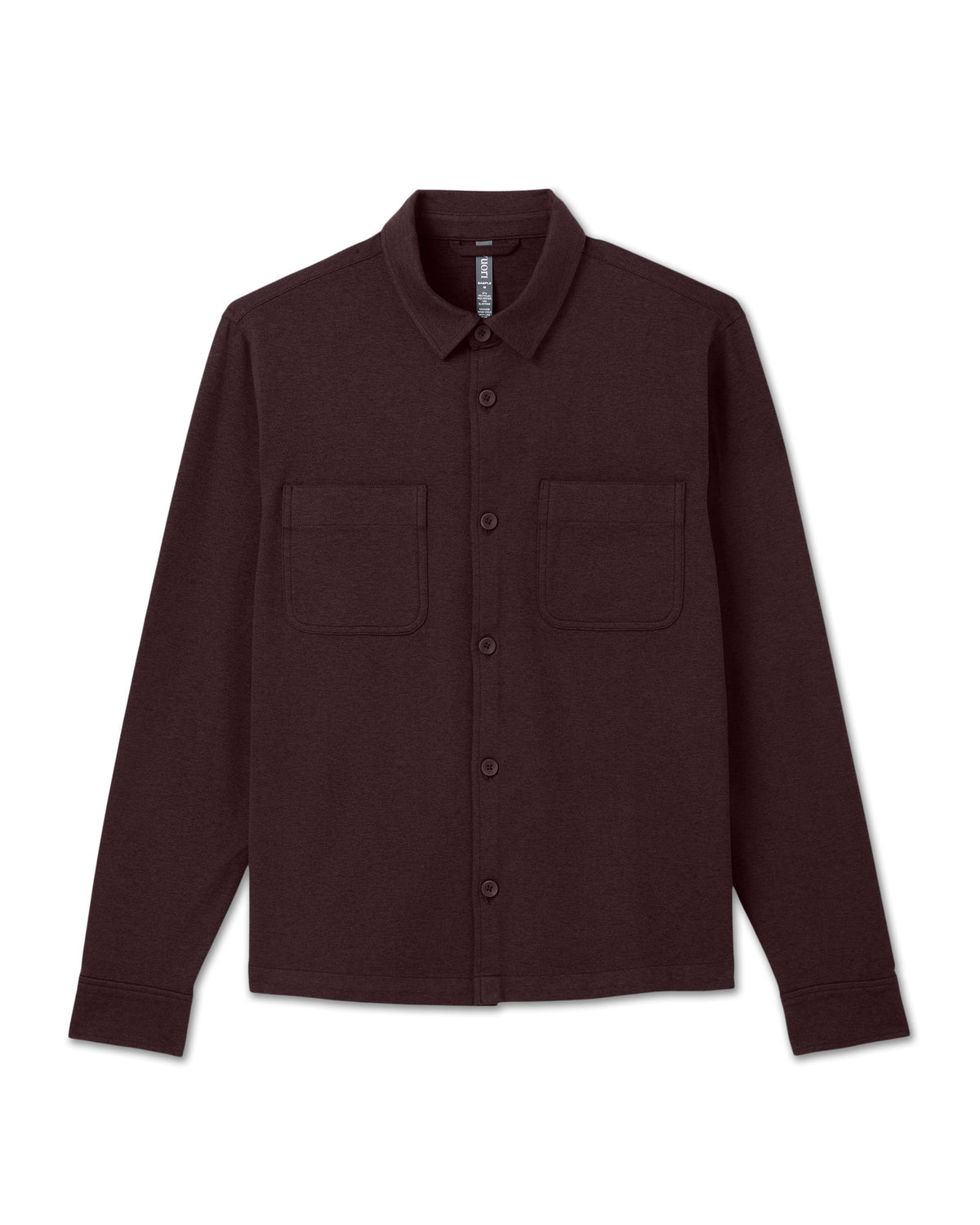 Vuori Coronado Shirt Jacket Men's Mahogany Heather Jacket