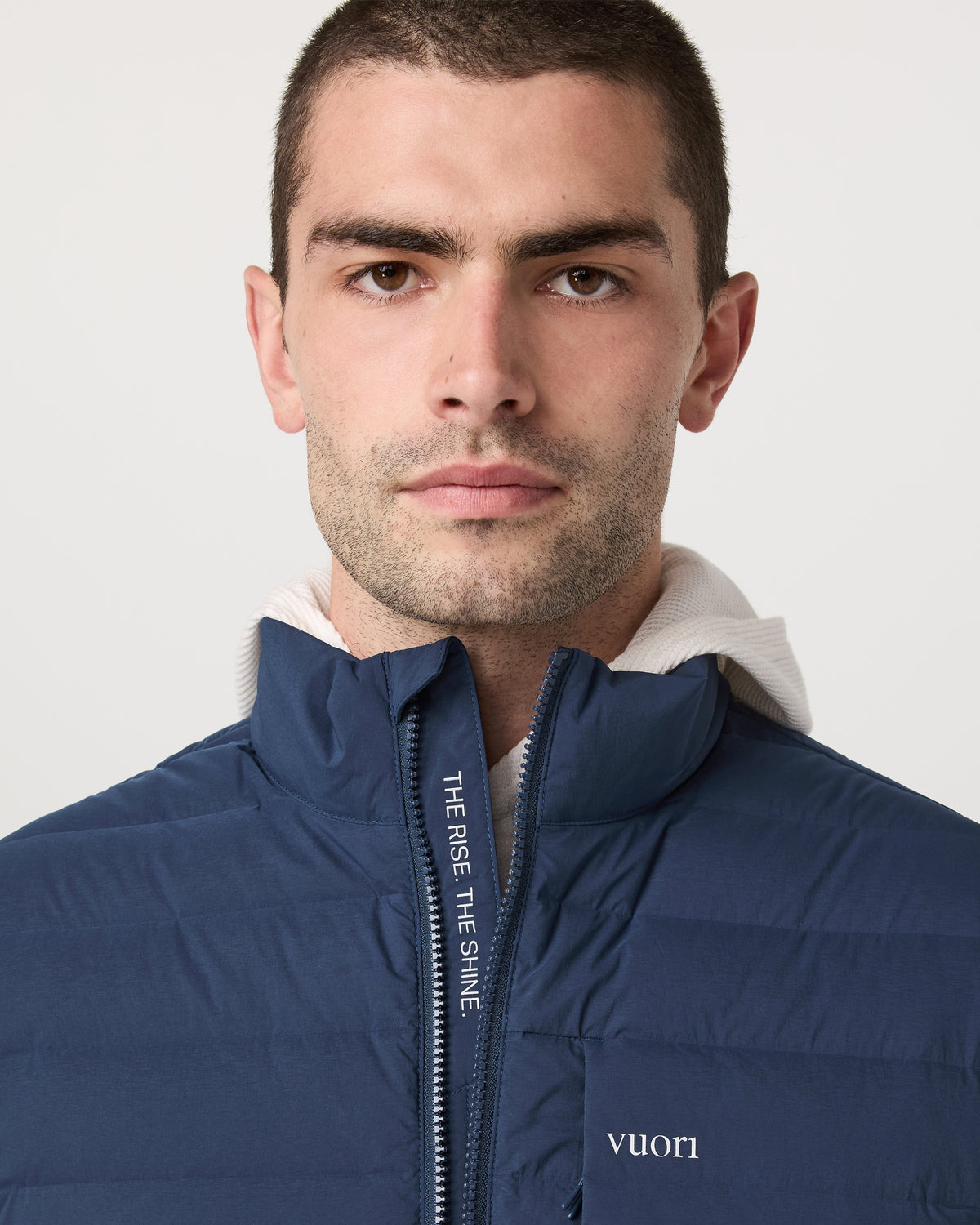 Vuori Steadfast Insulated Vest Men's Blue Coast Vest