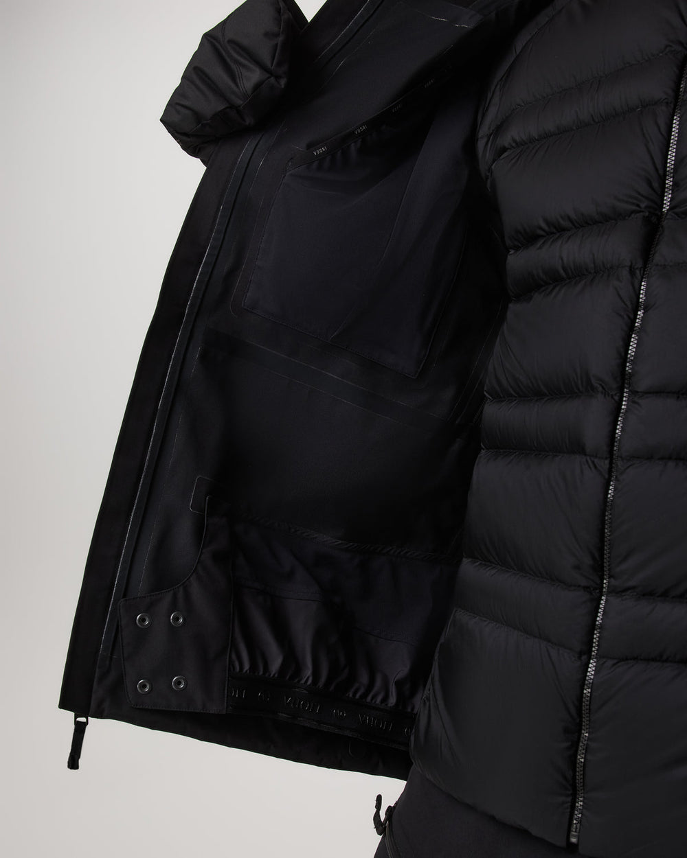 Vuori Taika Snow Shell Men's Black Ski/Board Jacket for Winter